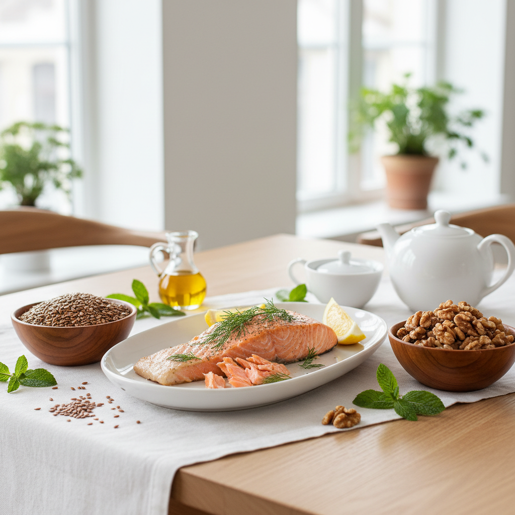 Zdrava ishrana sa omega-3 mastima kao važan deo svakog prirodnog leka za multiplu sklerozu.