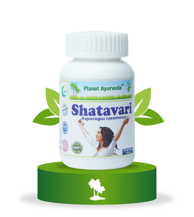 Šatavari Planet Ayurveda dodatak ishrani za žensko zdravlje i hormonsku ravnotežu