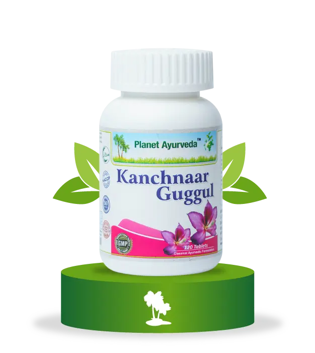 Kanchnaar Guggul Planet Ayurveda dodatak ishrani za limfni sistem